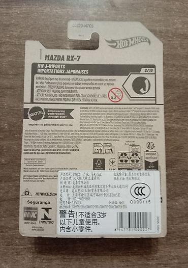 İncəsənət və kolleksiyalar: Mazda, 2024 il, 1:64, Dəmir, Pulsuz çatdırılma, Ödənişli çatdırılma, Rayonlara çatdırılma — 6