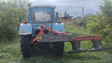 Ot biçənlər: GOKTENLER 165 iki barabanlı otbiçən (diskli çevirici) – traktor — 2