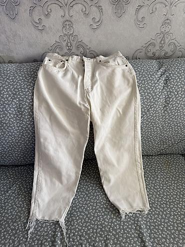 рубашки белые: Мужские джинсы, M, Zara, Б/у, цвет - Белый — 1