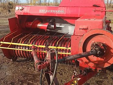 Тюковые пресс-подборщики: Пресс-подборщик тюковый UNIA-FAMAROL (польский) - Тип — 10