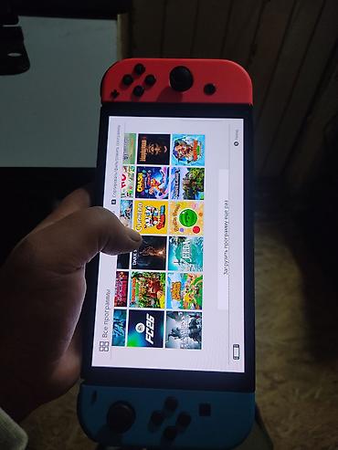 Nintendo Switch OLED: Nintendo Switch oled чипованная (прошитая) встроенная память — 4