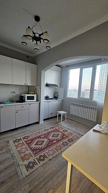 45: 1 комната, 45 м², Кок-Жар мкр 106 серия, 9 этаж, Косметический ремонт — 2