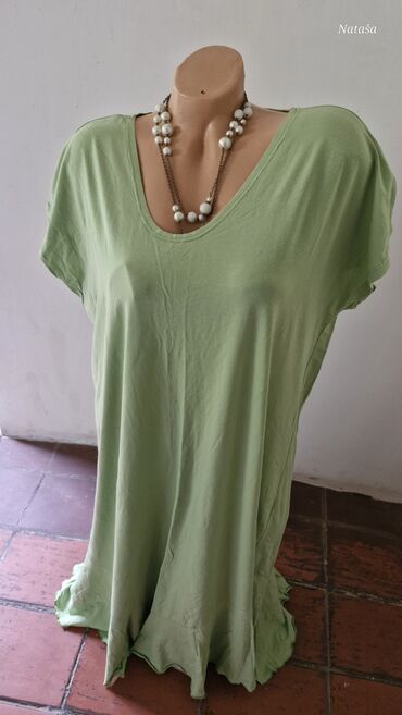 haljina maslinasto zelena: 2XL (EU 44), bоја - Zelena, Koktel, klub, Kratkih rukava