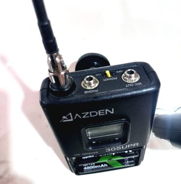 Mikrofonlar: YAPONİYA istehsalı olan ( AZDEN ) YAXA MİKROFONU satılır — 6