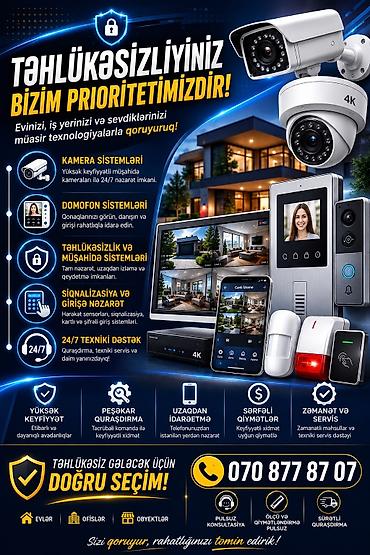 pion buket: Təhlükəsizlik və müşahidə həlləri – evlər, ofislər, obyektlər — 1