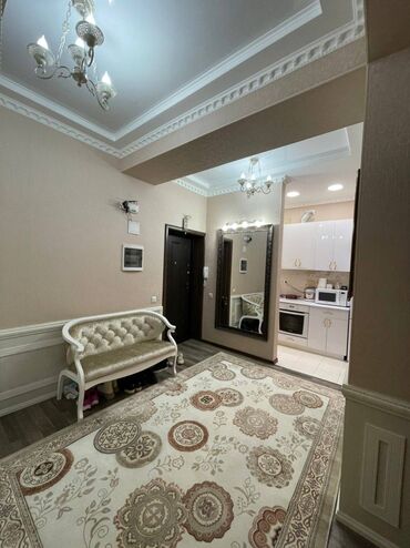 советская бокомбаева: 3 комнаты, 106 м², Элитка, 6 этаж, Евроремонт