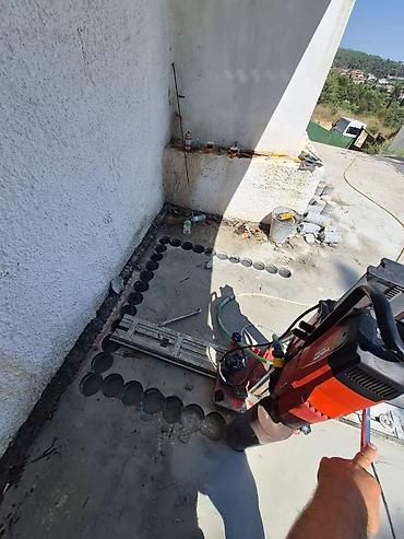 Beton işləri: Beton kəsmə və deşmə xidməti - Dəqiq və səliqəli kəsim: divar — 19