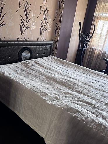 Ofis mebeli: Ofis və yataq otağı mebelləri dəsti - İş masası: Tünd ağac rəngli — 5