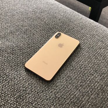 купить аэрогриль в бишкеке: IPhone Xs, Колдонулган, 64 ГБ, Алтын, Коргоочу айнек, Каптама, 78 %