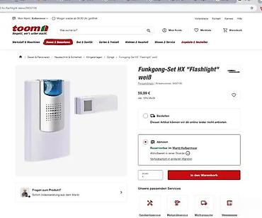 Video interfoni: HEIDEMANN Funkgong-Set HX Flashlight – bežično zvono sa svetlosnom — 12