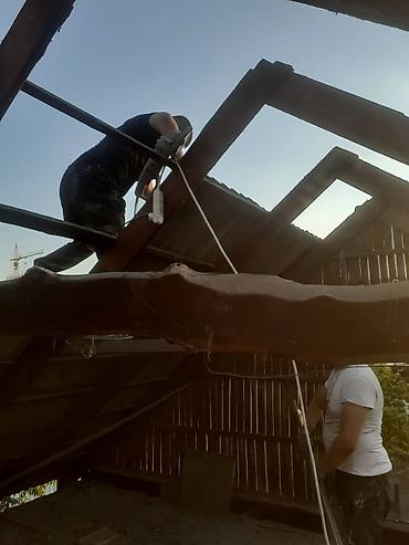 Демонтажные работы: Снос стен, Разбор полов, Снятие потолков | Гипсокартонная стена, Снос перегородки, Снятие старой штукатурки | Зачистка от старых обоев, Сбивка старой штукатурки, Снятие извести | Демонтаж ламината, Демонтаж паркета, Демонтаж линолеума | Крыша из шифера, Металлочерепичная кровля, Мягкая кровля Больше 6 лет опыта — 11