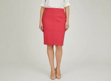 spódnice midi w paski: Women`s skirt, size M