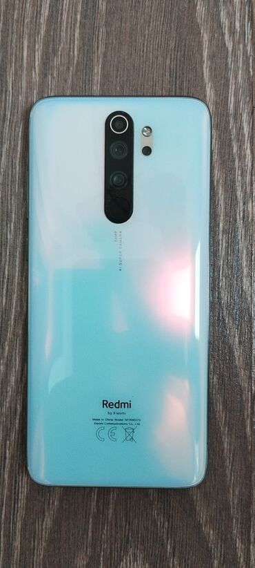 telefon redmi: Redmi Note 8 Pro, 64 GB, rəng - Ağ, Barmaq izi
