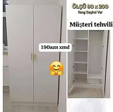 Dolab yeni qarderob paltar dolabı güzgüsüz lalafo.az -da Dolab yeni qarderob paltar dolabı güzgüsüz