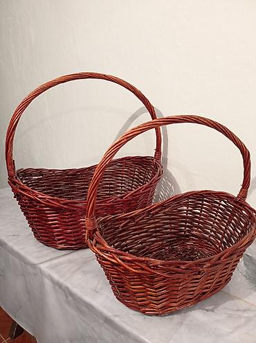 ящик пластмасса: В Сокулуке продаются плетеные корзины с ручкой, высокими и удобными — 1