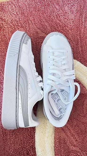 bask: Кроссовки, 37, Puma, Новый, цвет - Белый — 3
