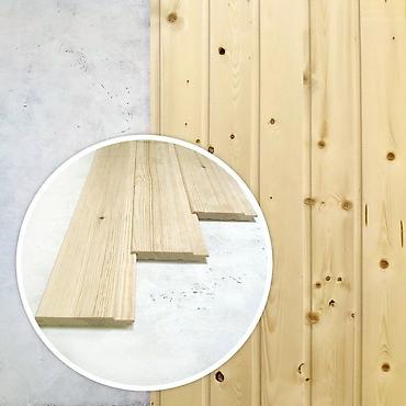 Паркет: Вагонка деревянная (шпунт-паз), натуральная. Описание: - Материал — 2