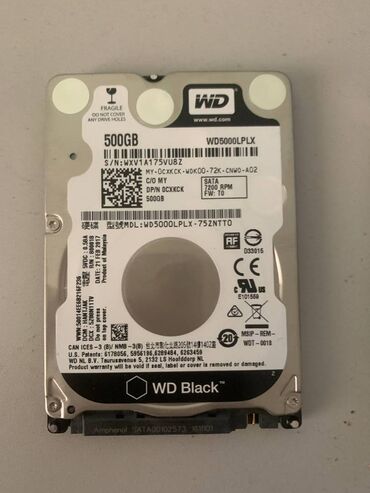 crucial: WD Black 500GB 100% - 30 AZN Samsung 1TB 100% - 45 AZN ram, random