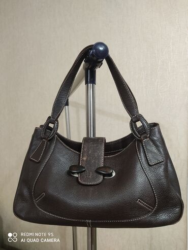 женские кожаные сумки бишкек: Кожаная сумка с Германии! Внутри 2 отдела и 2 кармашка с замочками и 2