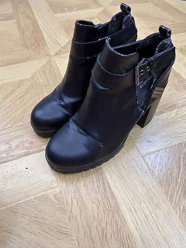 boot: Pull&Bear, Ölçü: 39, rəng - Qara, İşlənmiş — 1