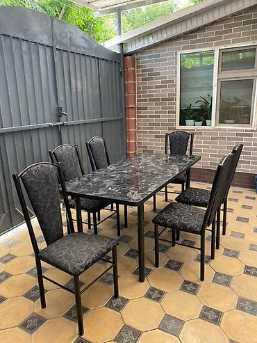 Кухонные столы и стулья: Кухонный стол и стул — 42