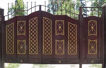 Распашные ворота: Ворота металла конструкции Ворота на заказ распашныеоткатные . От — 16