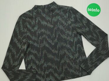 Bluzki: Inna bluza, M (EU 38), wzór - Print, kolor - Czarny