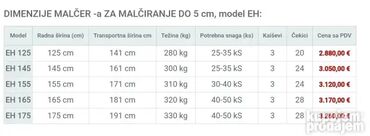 Poljoprivredne mašine: ITALIJANSKI TARUP ZA GRANJE (TRAVU) GIEMME | MALČER | UDARNI — 12