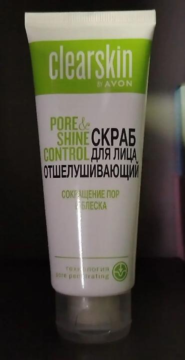 üz çistkası: Clearskin by AVON – Pore & Shine Control üzü üçün skrab - Nəticə — 1