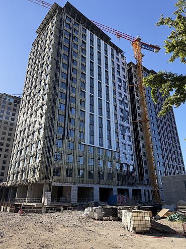 15: 1 комната, 45 м², Элитка, 15 этаж, ПСО (под самоотделку) — 1