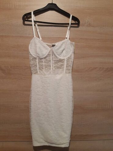prodaja svecanih haljina: H&M XS (EU 34), color - White, Cocktail, With the straps