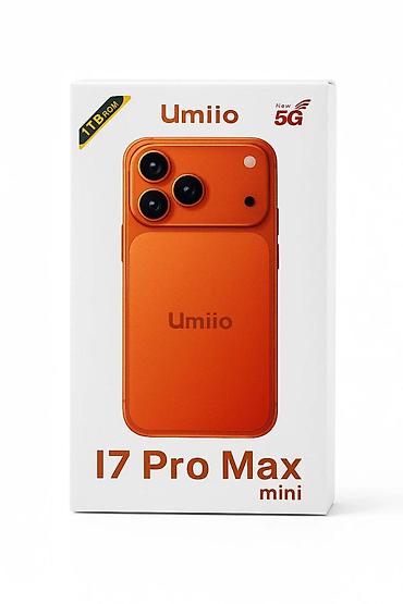 umiio 16 max: Kateqoriya: Telefonlar Brend: Umiio Model: 17 Pro Max Orange (I7 Pro — 1