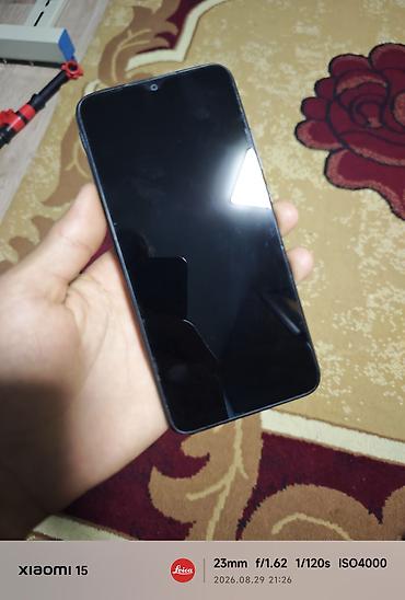 note 2: Redmi, Redmi 9C, Б/у, 64 ГБ, цвет - Черный, 2 SIM — 2