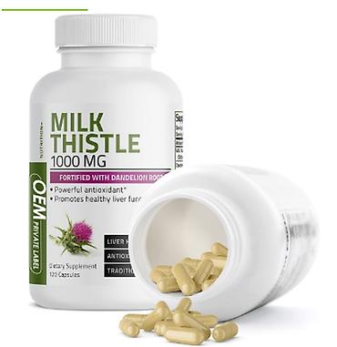 Витамины и БАДы: США Экстракт расторопши и корня одуванчика для здоровья печени — 5