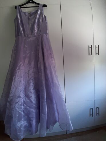 haljine od čipke i svile: L (EU 40), color - Purple