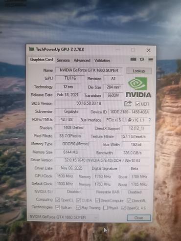 redmi 13 с: Компьютер, ядролор - 4, Оюндар үчүн, Жаңы, Intel Core i5, NVIDIA GeForce GTX 1660 Ti Max-Q, SSD — 6
