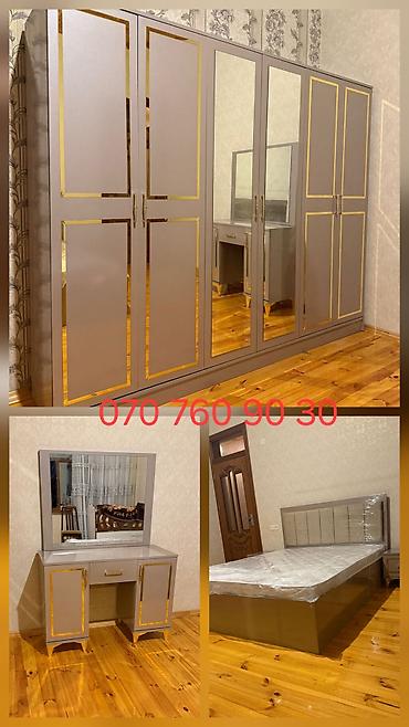ayna qapi: İkinəfərlik çarpayı, Dolab, Yeni — 1