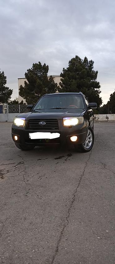 Avtomobil satışı: Subaru Forester, qara rəngdə, benzinli SUV. Texniki xüsusiyyətlər və — 1