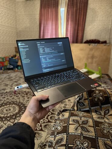 Компьютеры, ноутбуки и планшеты: Ноутбук, Dell, 8 ГБ ОЗУ, AMD Ryzen 5, Б/у, Для работы, учебы, память SSD
