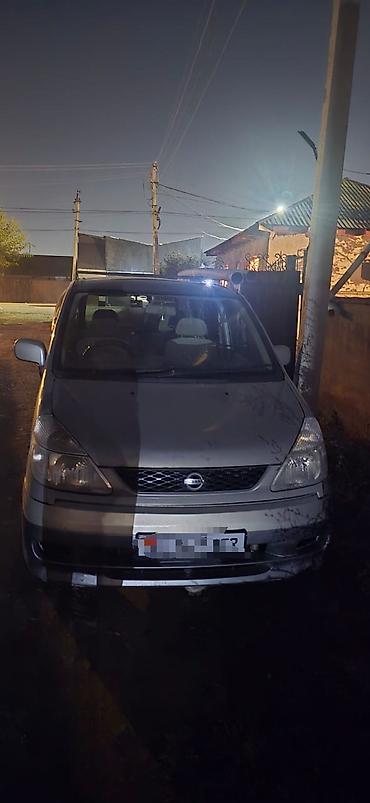 Nissan Serena: 2002 г., 2 л, Автомат, Газ, Минивэн