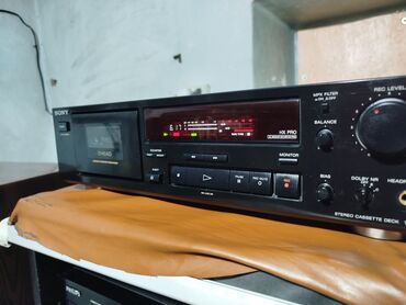 Усилители звука: Sony tc-k 490 . кассетная дека только из Германии. Новые ремни, ЛПМ