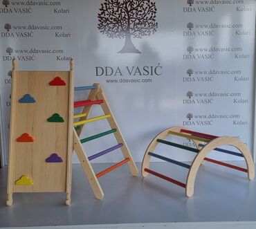 Ostali dečiji nameštaj: Penjalica za Decu komplet model 1 xxl model Ekskluzivne Ručno — 9