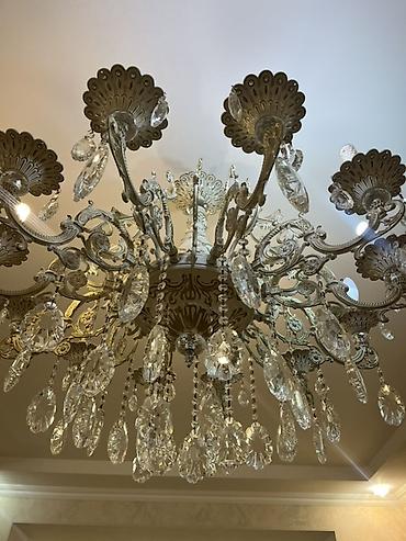 cem tavalar: Çılçıraq, 10 və daha çox lampa, Metal — 4