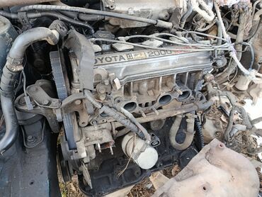 Двигатели, моторы и ГБЦ: Бензиновый мотор Toyota 1999 г., 2 л, Б/у, Оригинал, Япония — 4