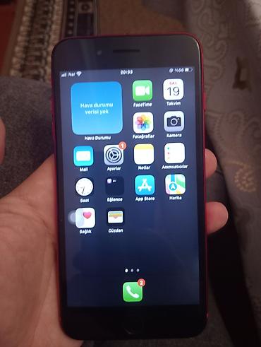 iphone 15 pro qara: IPhone 8 Plus, 64 GB, Qırmızı, Barmaq izi — 4