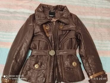 женские пальто куртки в Кыргызстан | ПАЛЬТО: Женская куртка M (38), цвет - Коричневый