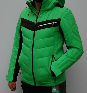 Zimske jakne: Muška zimska jakna – zelena/crna - Sportski kroj sa panelima od — 2
