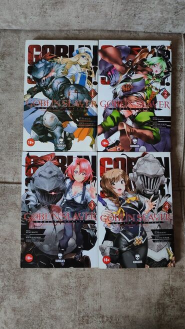 ask seti: Vinland saga 5-li set - 40 azn (satıldı) Goblin slayer 4-lü set - 28