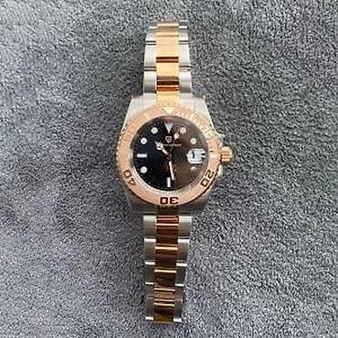 Ručni satovi: PAGANI DESIGN PD-1651-Silver/RG-Rolex YACHT MASTER-Automatik Potpuno — 9