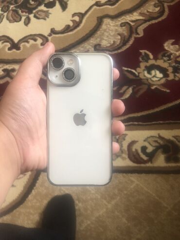 ikinci əl paltaryuyan: IPhone 13, Ağ, Face ID